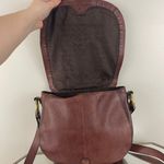 Fossil Vintage Reissue Dual Tone Brown Leather Flap Crossbody Messenger Bag Photo 4