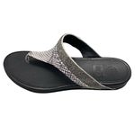 FitFlop  Banda Crystal IMI-Snake Toe Post Sandal Size US 10 B30-068‎ Photo 10