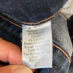 CURRENT/ELLIOT The rolled skinny loved tux black lace blue denim NEW size 27 Photo 7