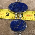 Sterling Silver Southwestern Lapis Lazuli Bracelet Photo 3