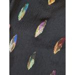 See By Chloe SEE BY CHLOÉ Metallic Fil‎ Coupé Silk-blend Crepon Blouse In Photo 3