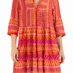 Japna Goa Beach  pink and orange coverup dress small Photo 0