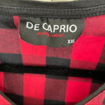 Black Red Plaid Zipper Tunic Top Size undefined Photo 4