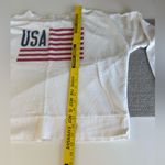 Natural Reflections Vintage 90s White Red Blue USA Flag Crewneck Sweatshirt Sz L Size L Photo 5