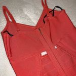 Bebe hot coral cutout bandage dress Photo 2