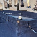 Loft  Dark Indigo Kick Crop Pants Photo 1