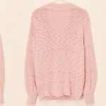Spell & The Gypsy Pearl on Pearl Pink Cardigan Sweater Size M Photo 2