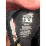 Victoria’s Secret PINK Yoga Bra Black Workout M Size M Photo 5
