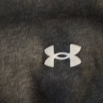 Under Armour  Gray Sweatshirt with Ribbed Cuffs Photo 1