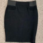 Sapphire Red Black Pencil Skirt Photo 0