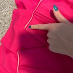 NBD Revolve X NAVEN Bright Barbie Pink Boned Bodice V Cut Mini Dress Sz Medium Photo 14