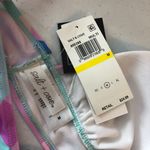 Salt & Cove Juniors Bikini Top Cut Out Removable Cups Geometric Blue Pink M Size M Photo 4