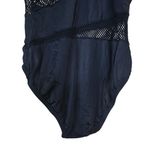 DKNY  Swim Women's 10 Black Mesh One Piece Swimsuit with Classic Tank Design Photo 5