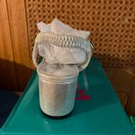 Lena Luisa Molly 12 Silver T Strap Sandal Size 5.5 Photo 6