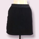 ZARA  lace up faux leather mini skirt Photo 1