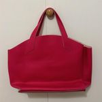 Furla  Yucca Saffiano Leather Unstructured Tote in Fuchsia Pink Photo 6