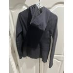 Athleta Women’s Full Zip Hoodie Jacket Black Size Small Hooded Activewear Yoga Photo 5