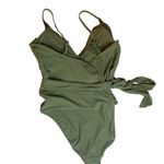 Aerie  Women's 2XL Green One Piece Swimsuit Adjustable Straps Photo 7