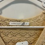 Altar'd State Altar’d State Crochet Tie Front Sweater Vest NWT Photo 4