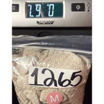 Free People Women Medium Beaded Peter Pan Collar Sweater Cream Top Cozy Casual Photo 8