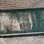 Aimee Kestenberg  FOLD OVER SLIM WALLET IN EMERALD SNAKE NWT Photo 6