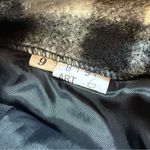 Vintage Black & White Wool Plaid Pencil Skirt Size S Photo 3