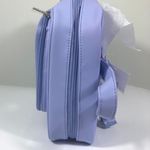 Betsey Johnson NWT Chevron Quilt Backpack Lavender Quilted Faux Leather Purple Photo 9