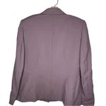 Vintage Kasper‎ Polyester Pantsuit NWT with Scarf Purple Size 12 Photo 2