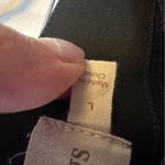 Soft Surroundings Floral Wide Leg Flare Pull on Jeans Size Large Boho Bell Photo 5