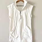 Daily Practice Anthropologie Meru Zip Front Mini Dress in White Photo 3