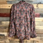 Simply Noelle  Paisley Wrap‎ Style Top Size L/XL Photo 1