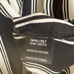 Olivaceous ‎ Black And White Stripe Tank Top Size Small Photo 4