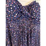 Kona Sol  Blue Animal Print Twist‎ Front Tummy Control Tankini Swim Top Photo 1