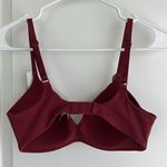Wacoal How Perfect Wire Free Medium Coverage T-Shirt Bra 32C Cordovan Burgundy Photo 4