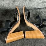 Italina  Black Heeled Sandals Size 10 Photo 3