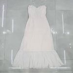 Reformation  Enya Midi White Dress Photo 8