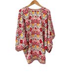 Alice + Olivia Tracy Boho Reversible Multicolor Kimono Shrug Bohemian Cottage Photo 6