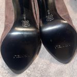 Vaneli Brown Heeled Boots with Chunky Heel and Soft Texture Size 8 Photo 2