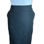 Merona Womens  Black Mini Skirt w Stretch - Sz 6 Photo 0