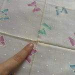 Bow print lavender purple bandana 0686 Photo 2