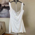 House Of CB HOUSE‎ OF CB M D-DD  'Tilly' White Pin Tuck Mini Dress NWOT size M Photo 1