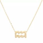 🆕Aquarius Zodiac Astrology Pendant Necklace Photo 1