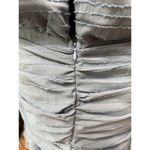 Style Rack Mini Blue Dress Ruched Size Medium Long Sleeve V Neck Photo 11