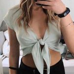 Forever 21 Wrap Top With Ties Photo 0