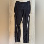 Victoria's Secret  sport knockout Black Leggings with White Stripe tights Photo 2
