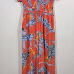 Patrons of Peace NWT Tropical Print Drop Crotch Pockets Jumpsuit Women Medium Photo 0
