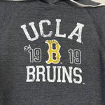 UCLA 1919 Bruins Grey Knit Hooded Sweatshirt Gray Photo 1