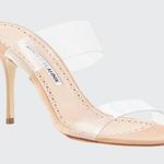 Manolo Blahnik "Scolto" suede sandal PVC slide 8/39 Photo 0