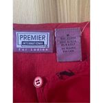 Preview International PREMIER INTERNATIONAL Cotton Red Vintage Maxi African print Dress Photo 1