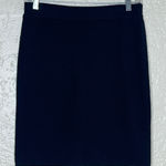 Valerie Bertinelli Pencil Skirt Women’s Merino Wool Pull Up Black Size Small Photo 0